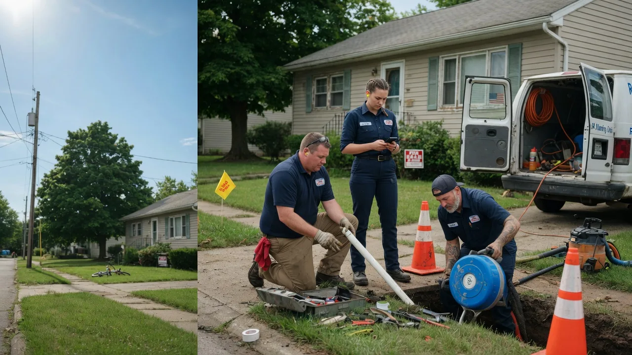 Sewer Line Repair in Renault, IL near me